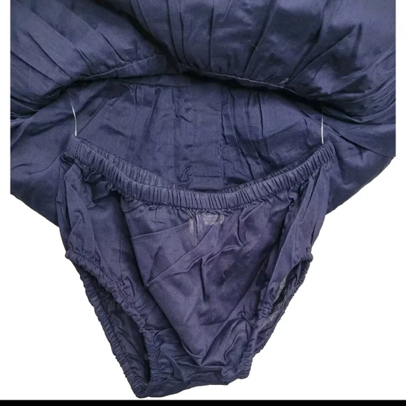 Janie and Jack Navy Floral Dress NWT - Picture 4 of 5